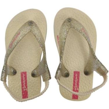 Imagem de Chinelo Dedo Infantil Menina Casual Dia a Dia Passeio Ultra Conforto com Elástico Ipanema 27182-Feminino