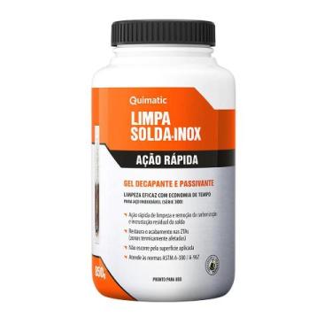 Imagem de Gel Decapante Limpa-Solda-Inox Ação Rápida 850g LT1 Tapmatic - QUIMATI