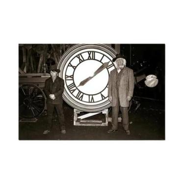 Imagem de Pôster Retrô De Volta Ao Futuro, Impressão Em Tela, Arte De Parede Vin