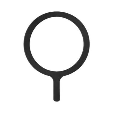 Imagem de Anel De Metal Magnético Fino Para Carregador Sem Fio Magsafe, Adesivo 