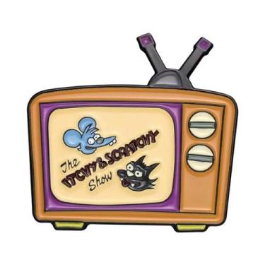 Imagem de Broche De Esmalte De Desenho Animado De Programa De TV Para Mulheres E