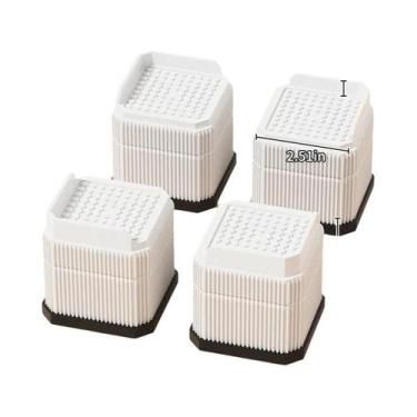 Imagem de Almofadas Para Aumentar a Altura De Móveis, Elevadores Empilháveis Par