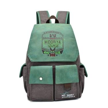 Imagem de Mochila escolar Midoriya Izuku Anime para crianças - yiweisai