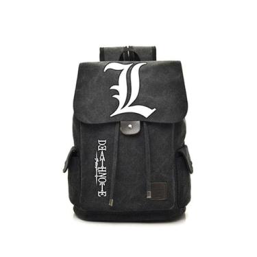 Imagem de Mochila Deaths Notes Anime School Bag Nylon 29x15x40cm - Yiweisai