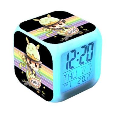 Imagem de Despertador Hitmans Reborns Square LED Digital com despertador - yiwei