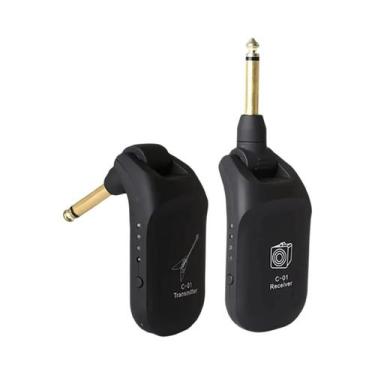 Imagem de Sistema De Guitarra Sem Fio De 4 Canais Miwayer A8 Transmissor E Recep