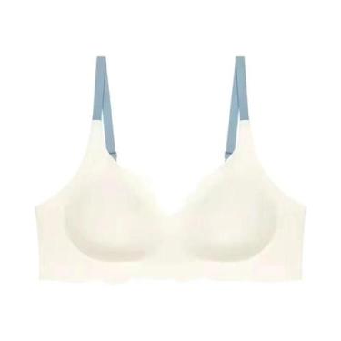 Imagem de Sutiã Feminino Confortável Sem Costura Ajustável Com Bojo Fino E Sem A