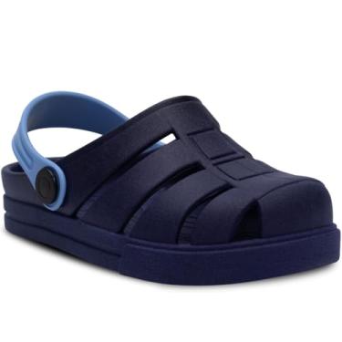 Imagem de Sandália Babuche Infantil Nº 21 Ao 28 Chinelo Menina Menino Leve 12.12 (Marinho, BR, Criança de 4 a 8 anos, Numérico, 30)