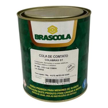 Imagem de Cola de Contato 750g Sem Toluol Colabras - BRASCOLA