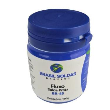 Imagem de Fluxo Solda Prata 100g Brasil Soldas Único