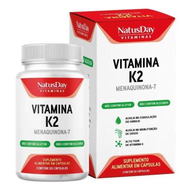 Imagem de Vitamina K2 30 Cápsulas Natusday-Unissex