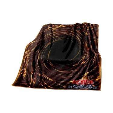 Imagem de Cobertor De Pelúcia Macio Yu Gi Oh Anime Dragão Branco De Olhos Azuis 