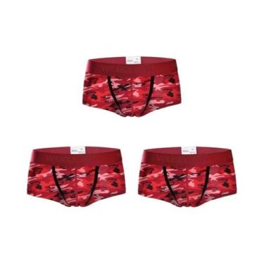 Imagem de Cuecas Masculinas Camufladas Militares S-XXL Sem Costura, Lingerie Sex