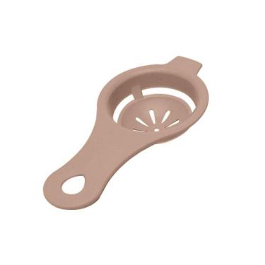 Imagem de Separador de Clara e Gema de Ovos Lyor de Bambu e PP Bege