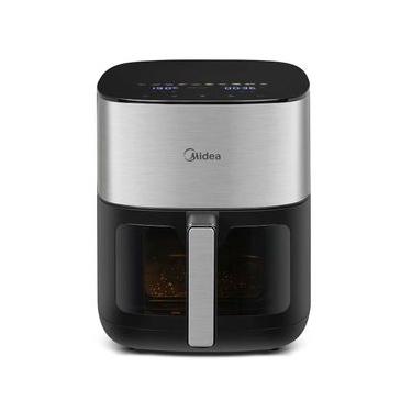 Imagem de Fritadeira Midea Smart Chef Pro Preto e Inox - MAD600G