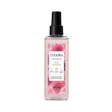 Imagem de Spray Perfumado Desodorante Colônia Instance Rosa Absoluta 200ml Eudora