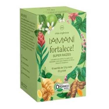 Imagem de Chá Orgânico Iamaní Super Imune Cúrcuma Hortelã Gengib 15sac
