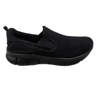 Imagem de Tenis Casual Flex Moove Preto Calce Facil Conforto Estilo-Masculino
