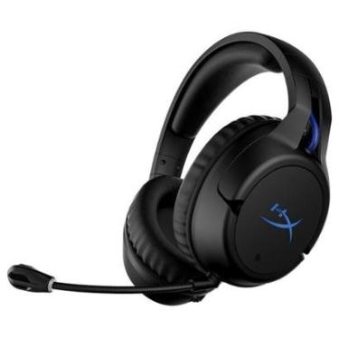Imagem de Headset Gamer Sem Fio HyperX Cloud Flight, Drivers 50mm, LED, Compatível com PS5 e PS4 - 4P5H6AA-Unissex