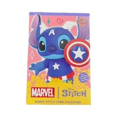 Imagem de Marvel Stitch Cosbi Style Mini Blind Box: Bonecos Colecionáveis De Sup