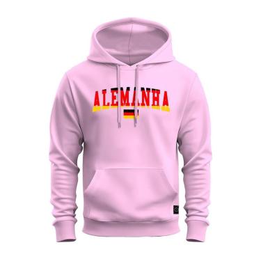 Imagem de Moletom Canguru Blusa De Frio Confortável Estampado Alemanha-Unissex
