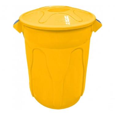 Imagem de Cesto Lixeira Plástico Tipo Balde 60L em Material Plástico para Resíduos Domésticos