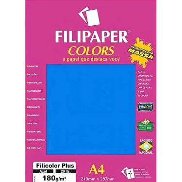 Imagem de Bloco de Papel A4 Filiperson Filipaper Colors Plus 180G para Projetos Criativos 297MM X...