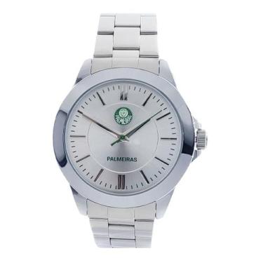 Imagem de Relógio Palmeiras Casual Aço Masculino SEP-004-1 - Sport Bel