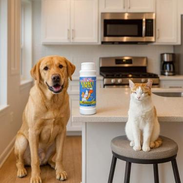 Imagem de Talco Luky Dog 100g Banho Seco Instantâneo Pet - Luk Dog