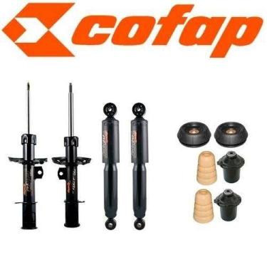 Imagem de Kir 4 Amortecedores Diant/tras Meriva 2002/2012 Cofap+kit Axios GP3038