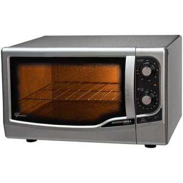 Imagem de Forno Elétrico de Bancada Gourmet Grill 44l 220v Inox - Fischer, Prata