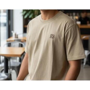 Imagem de Camiseta Skate Drama Original Basica Bege-Masculino