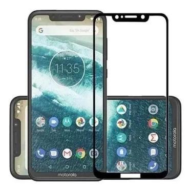 Imagem de Kit 3x Películas De Vidro 5d Frontal Motorola Moto One Xt1941 - noBran