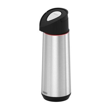 Imagem de Garrafa Térmica Tramontina Exata 61641180 1,8l Inox E Preto