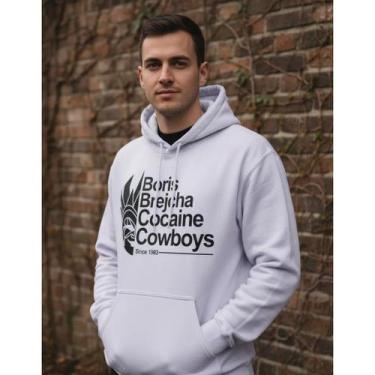 Imagem de Blusa Moletom Casaco De Frio DJ BORIS BREJCHA Canguru Capuz - Marinho 