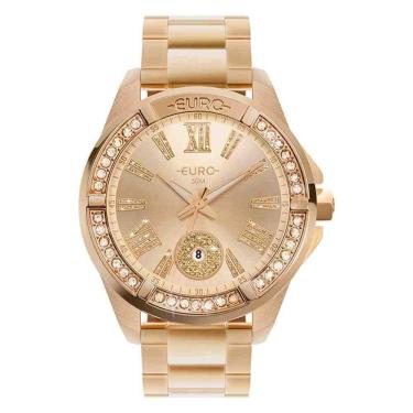 Imagem de Relógio Euro Feminino Delux Rosé - EU2115AQ/4J
