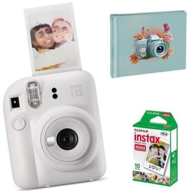 Imagem de Câmera Instax Mini 12 + Filme 10 Fotos + Álbum Lovers - Selfie e Expos