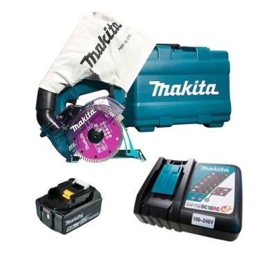Imagem de Serra Marmore 18V 125mm DCC500ZKX1 C/ Bateria 5Ah Makita