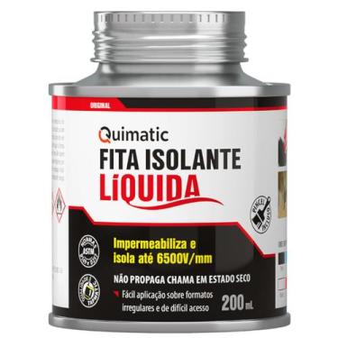 Imagem de Fita Isolante Líquida Incolor 200ml - BI1 - TAPMATIC