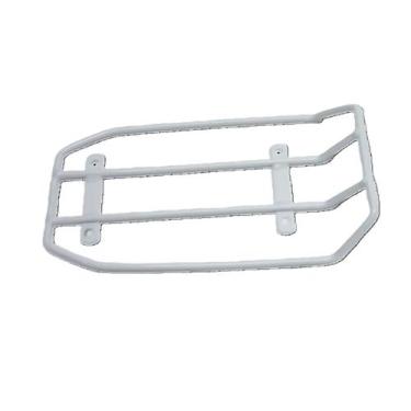 Imagem de Bagageiro dianteiro mobilete caloi branco - PROJETIL