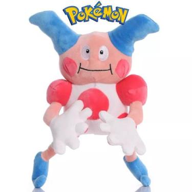 Imagem de Mr. Mime de Pelúcia 20cm - Palhaço do Pokémon