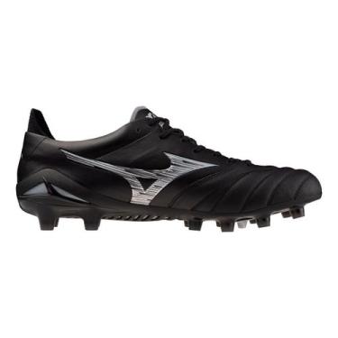 Imagem de Chuteira Campo Mizuno Morelia Neo IV Japan - Preto-Prata, 39