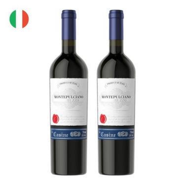 Imagem de Kit 2 Vinhos Le Casine Montepulciano D'abruzzo Tinto Itália 750ml