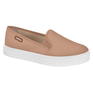 Imagem de Ref. 5712.304 - Tênis Feminino Moleca Slip On Leve Confortável, Nude, 