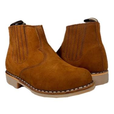 Imagem de Botina Tipo Garotti Masculina Cano Curto Oklahoma - VILELA, Marrom, Cl
