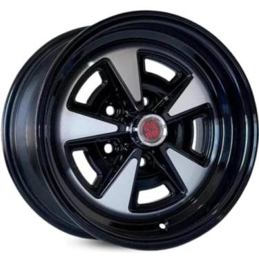 Imagem de 4 rodas kr m8 modelo opala ss / aro 15 / 2 tala / (5x114) et25/25 - CH