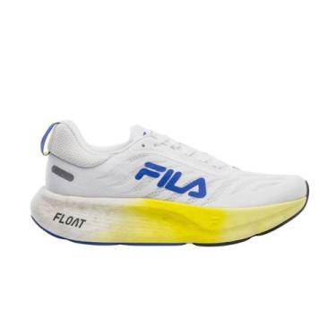 Imagem de Tenis Fila Float Maxxi 2 Feminino Branco e Azul Royal, Branco, 36