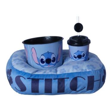 Imagem de Kit Pipoca Infantil Stitch  Disney