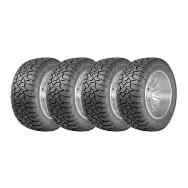 Imagem de Kit 4 Pneus Delinte Aro 22 33X12.50R22 DX-12 R/T Bandit LT 123R