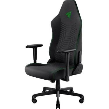 Imagem de Cadeira Gamer Razer Iskur V2 X, Até 136Kg, Reclinável, Almofada, Cilin